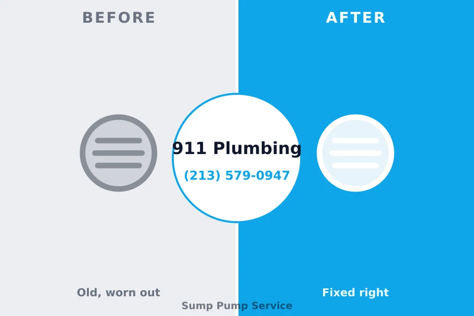 Before and after: plumbing repair Douglas, AL